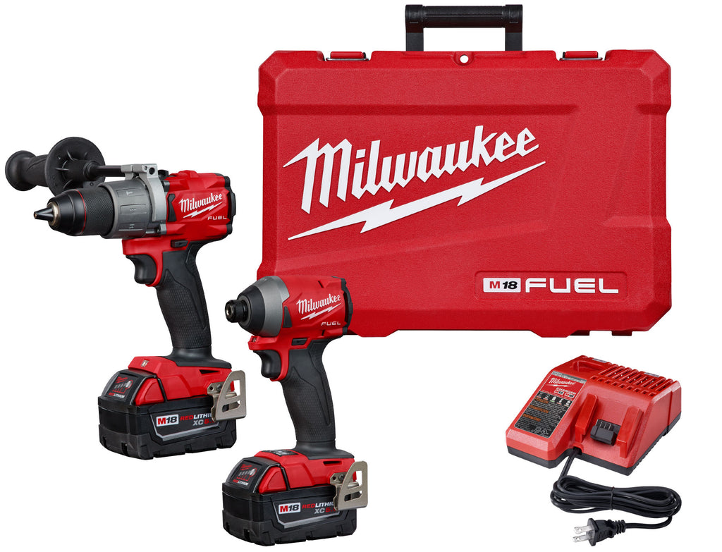 Power Tool Combo Kit - Milwaukee M18 FUEL™ 2-Tool Hammer Drill & Impact Driver 2997-22 - Hansler.com