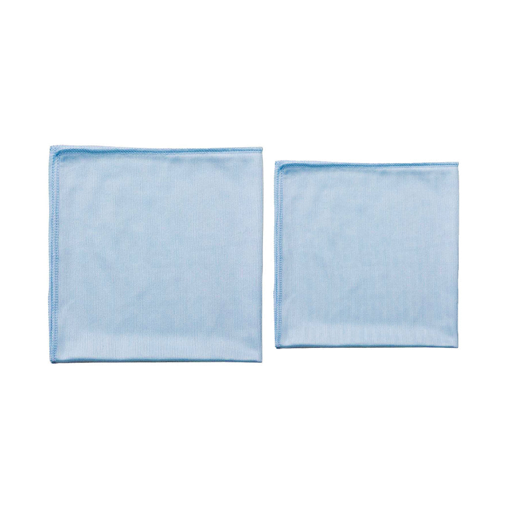 blue glass/ tile cleaning cloth 14x14", 3128,3129