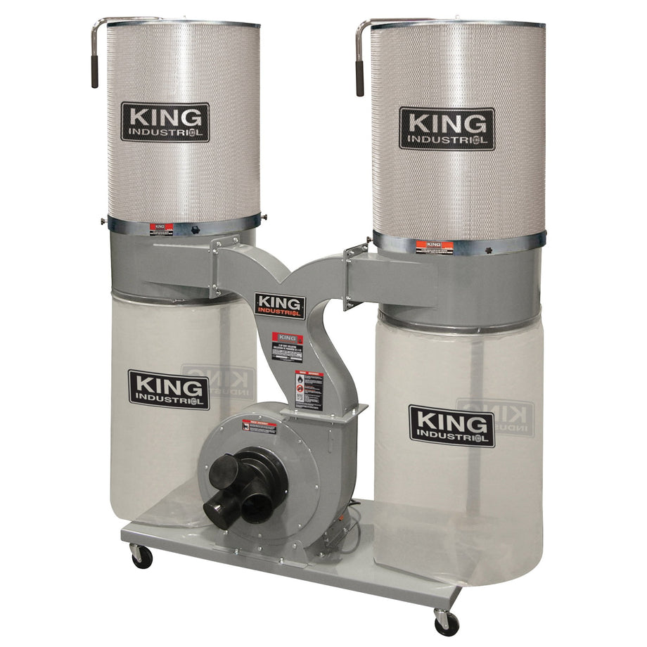 Dust Collector - King Canada Dust Collector with Canister Filter