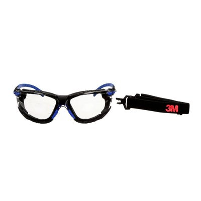 Protective Glasses - 3M Solus Protective Eyewear with Indoor/Outdoor Scotchgard Anti-Fog Lens Kit S1107SGAF-KT - Hansler.com
