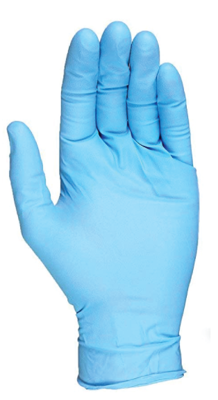 Glove - Disposable - Powder-Free Nitrile Blue 8 Mil NG8BU - Hansler.com