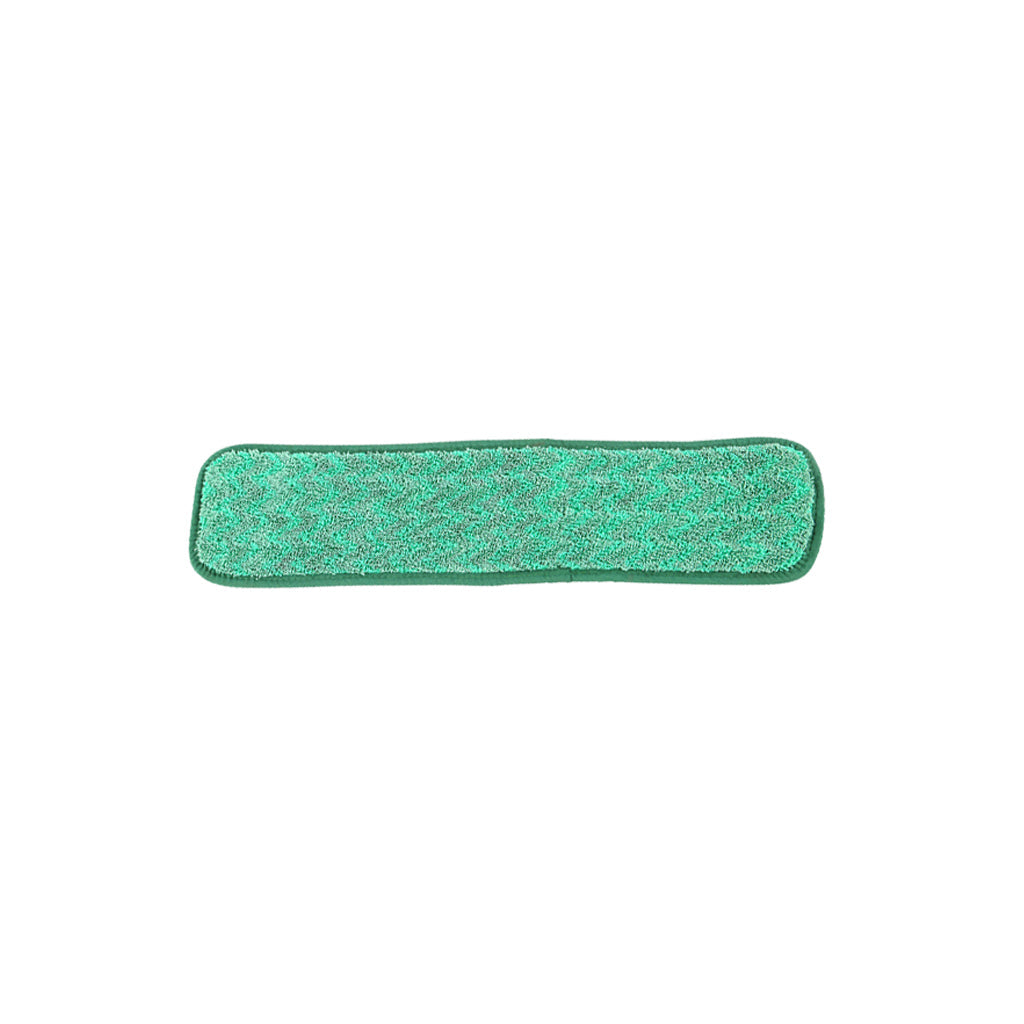 green mop pad with dark green binding 24inch, Green Microfiber Dry Pad, SIZE, 24 Inch, MICROFIBER, FLOOR PADS, 3374