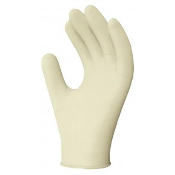 Glove - Disposable - Ronco LE2 Tan Latex Examination Powder-Free 4 Mil (Box of 100) 1833 / 1843 / 1853 - Hansler.com