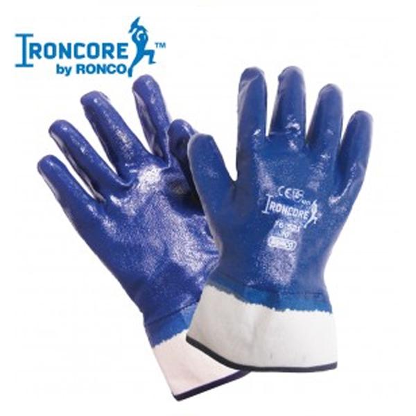 Glove - Chemical Resistant - Ronco Ironcore Nitrile Coated 76-521-10 - Hansler.com