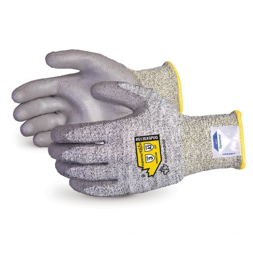 Glove - Cut Resistant - Superior Glove Superior Touch Polyurethane Coating Dyneema/Filament Yarn S13SXGPUQ - Hansler.com