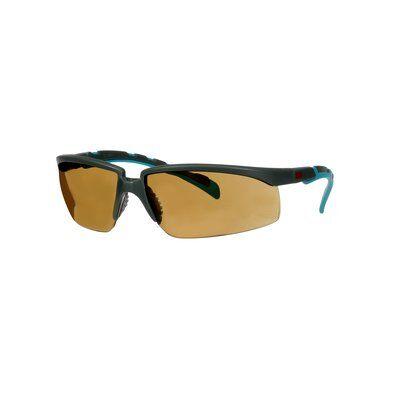 Solus Unisex Safety Glasses, Ansi, Anti-fog/scratch-resistant/uv Protection, Rubber/pc [PK/1.0] Model: S2005SGAF-BGR