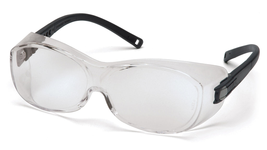 Protective Glasses - Pyramex Clear OTS Safety Visitors S3510SJ - Hansler.com