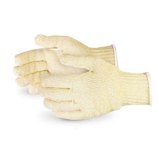 Glove - Cut Resistant - Superior Glove Heavy String Kevlar Triple Stain/Polyester/Steel SCXH - Hansler.com