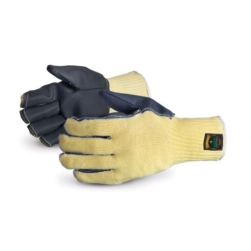 Glove - Specialty - Heat-Resistant - Superior Glove Cool-Grip Kevlar/Temperbloc SilaChlor Lining Silicone Coating 500 deg F Maximum SKSCTB - Hansler.com