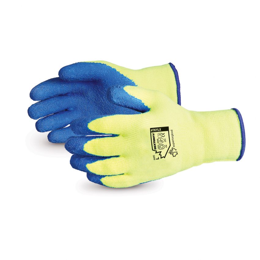 Glove - Winter - Superior Glove Dexterity Lined Nylon with Latex Palm TKYLX - Hansler.com