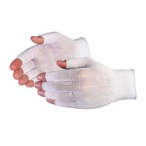 Glove - Specialty - Inspectors Glove - Superior Glove Superior Touch Nylon Yarn Ambidextrous Hand Half Finger/Lint Free/Seamless Style STN120HF - Hansler.com