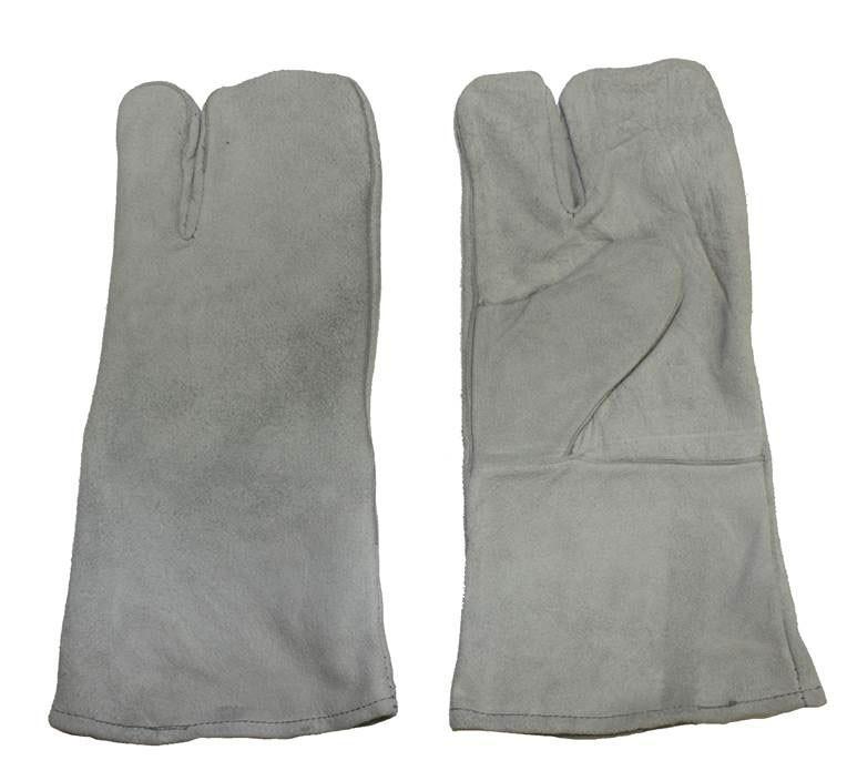 Glove - Welding - Tuff Grade One Finger Split Leather* - Hansler.com