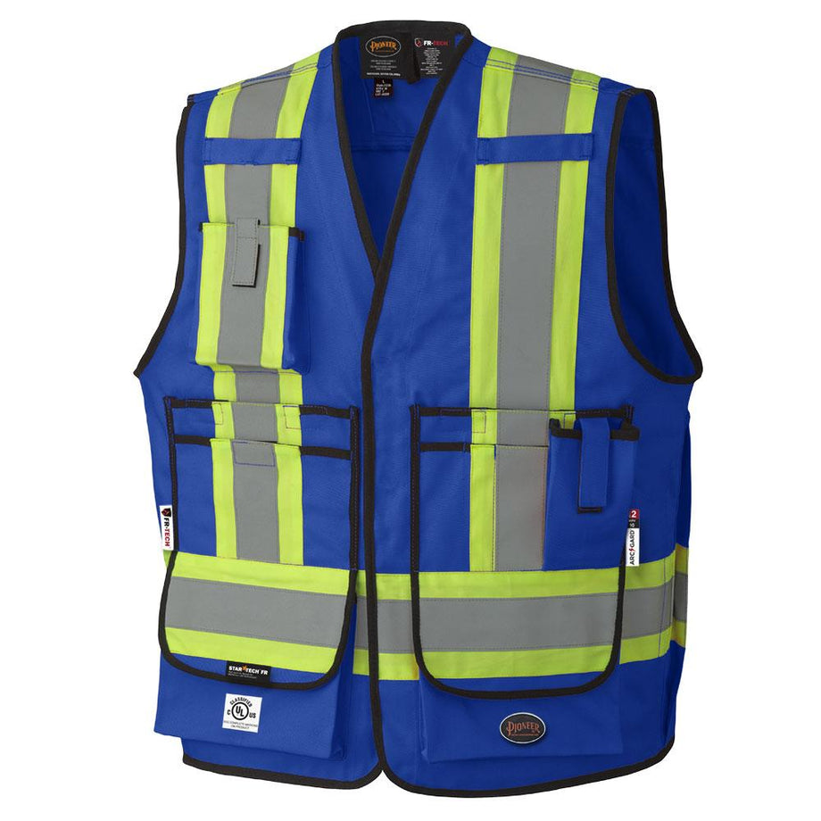 Safety Vest - Pioneer Hi-Viz FR-Tech® 88/12 Flame Resistant 7 oz