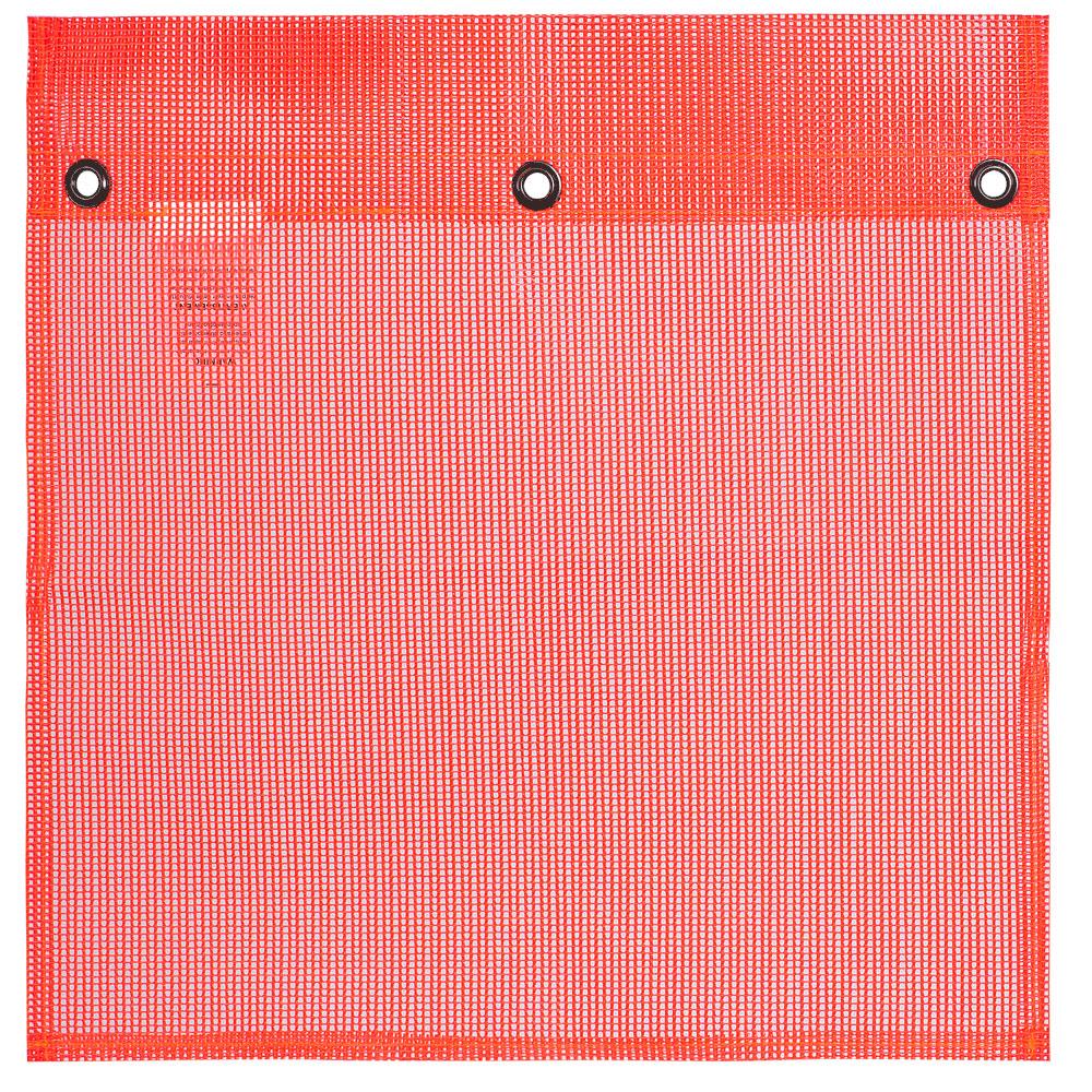 Traffic Flag - Pioneer Mesh Flag with Grommets, 367G / 368G – Hansler Smith