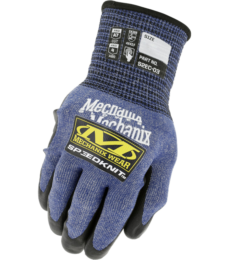 Work Gloves Mechanix Wear SpeedKnit™ Coated-Knit Work Gloves