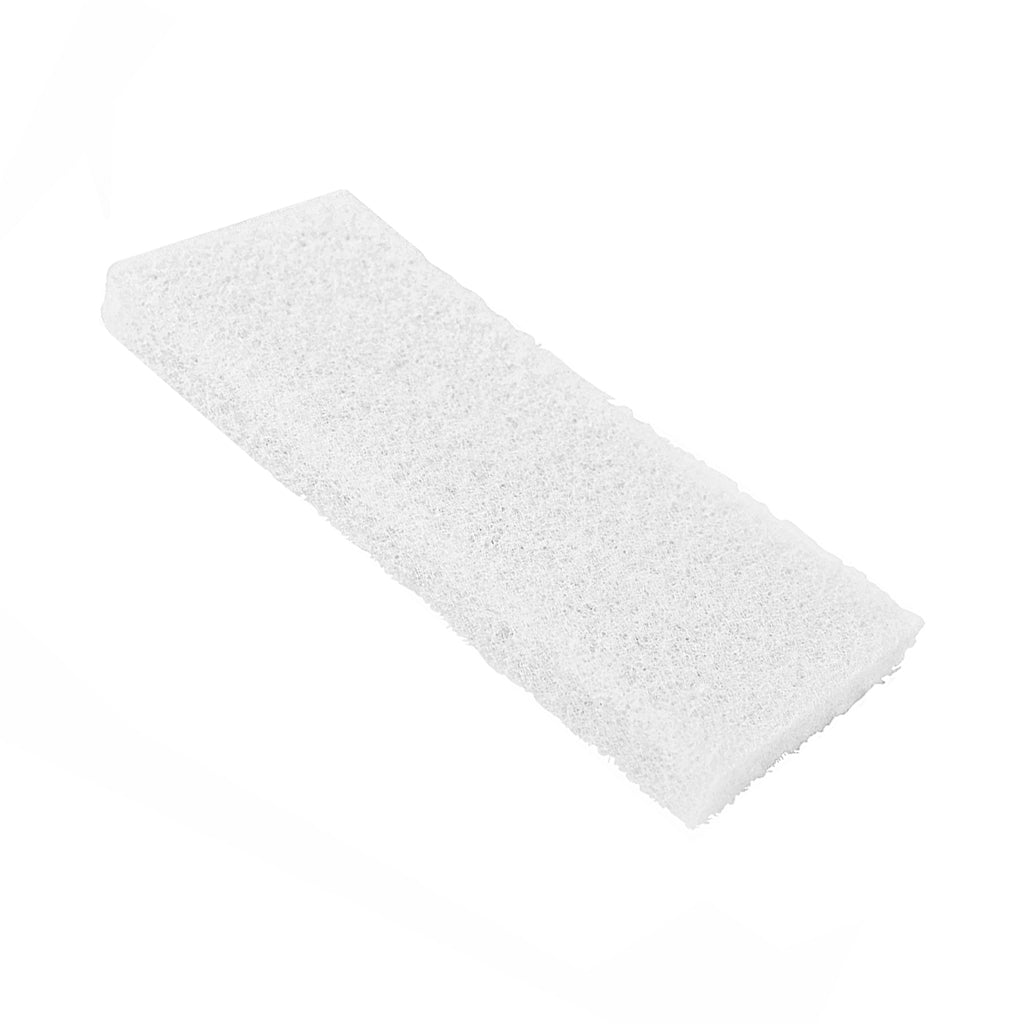 rough rectangular white scrub, Utility Pads, SIZE, Medium-Duty, COLOR, Blue, GENERAL CLEANING, UTILTY PADS, 3750