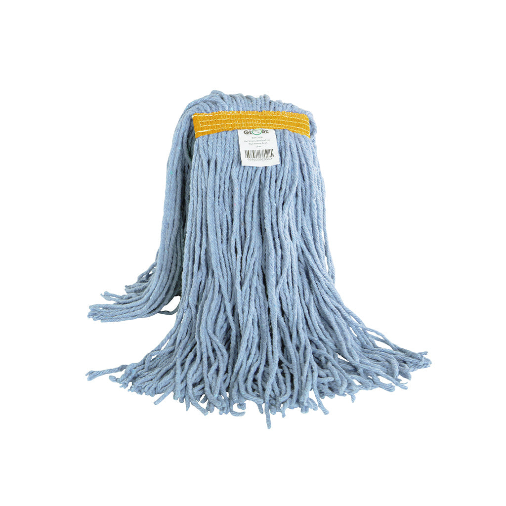 mop synthetic blue looped thread strands 24oz, Syn-Pro® Synthetic Narrow Band Wet Blue Cut End Mop, SIZE, 24 Oz, FLOOR CLEANING, WET MOPS, 3098