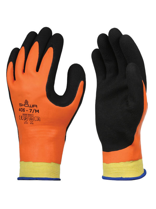Glove - Cut Resistant - Showa 406 Double-Layer Latex Coated Knit* 406 - Hansler.com
