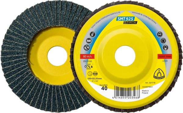 Abrasive Wheel - Klingspor SMT 925 Special Mop Disc* - Hansler.com