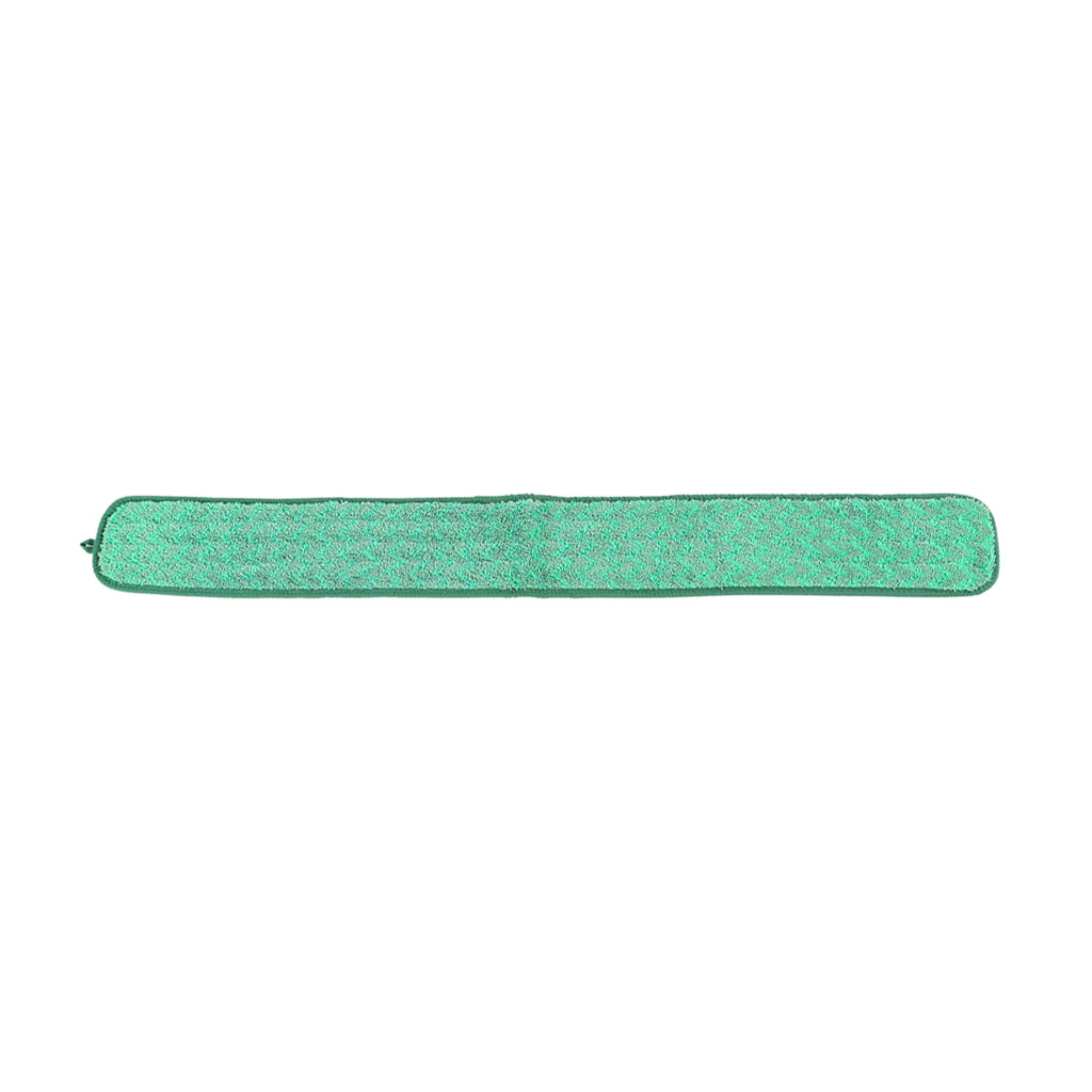 green mop pad with dark green binding 48inch, Green Microfiber Dry Pad, SIZE, 48 Inch, MICROFIBER, FLOOR PADS, 3348