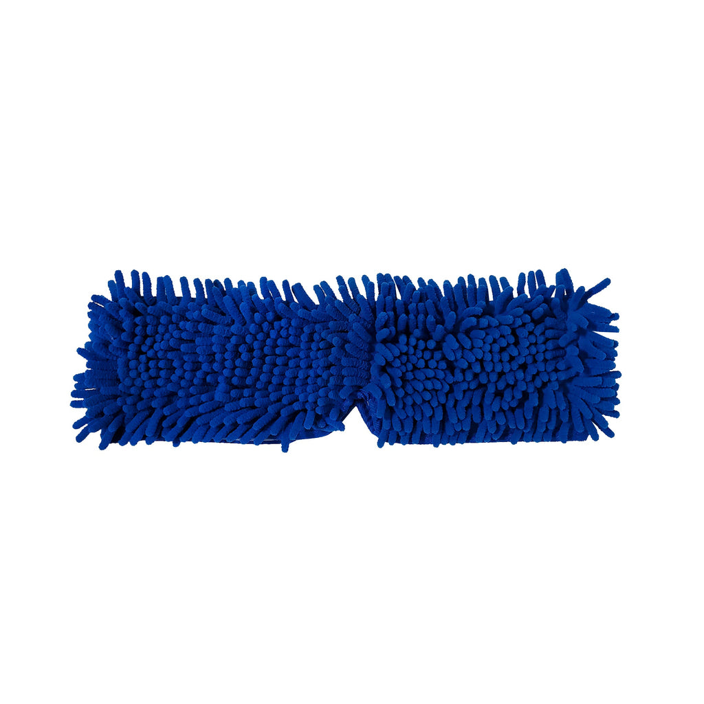 flip mop chenille fingers blue, Microfiber 18 Inch Flat Finish Mop, MICROFIBER, FLOOR PADS, 3366